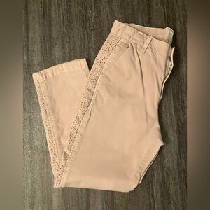 GAP girlfriend chinos - pink